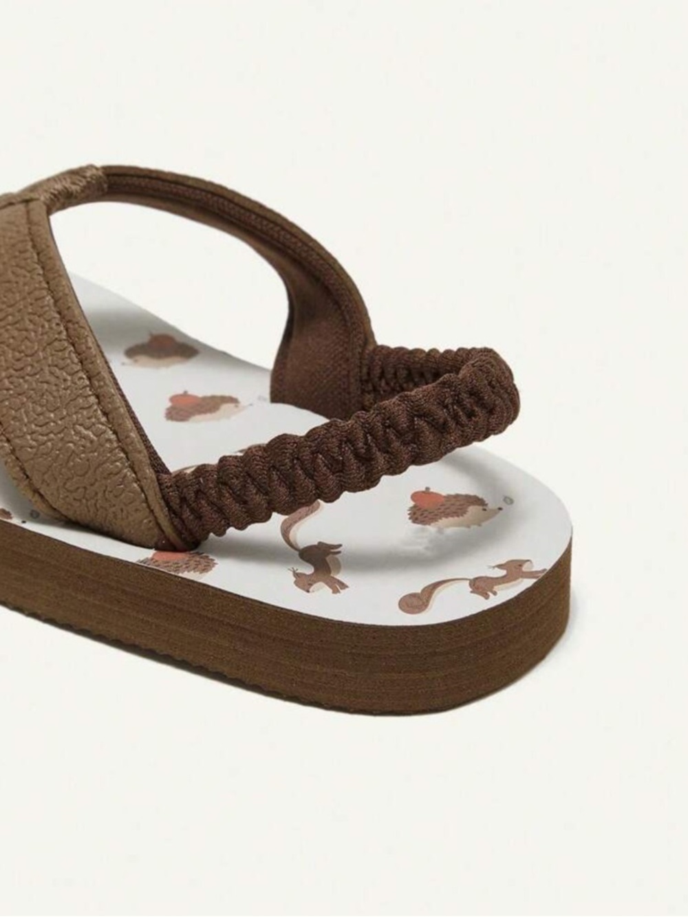 Toddler Boy Brown Flip-Flop Sandals - 5.5 - Picture 5 of 8